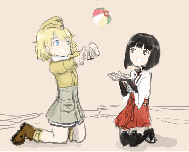 ライーサと真美2