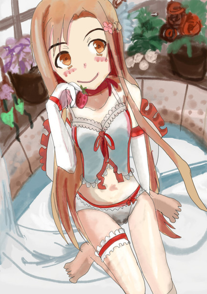 模写風味アスナ ナマケモノの手ぶら さんのイラスト ニコニコ静画 イラスト