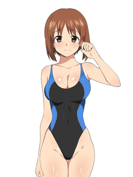 西住みほ 競泳水着 影武者 さんのイラスト ニコニコ静画 イラスト