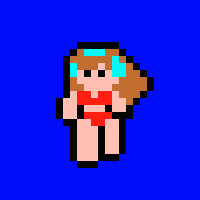 ビキニを着たアルティアナ姉貴