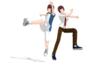 【テニプリMMD】しろこ式向日岳人【モデル配布】