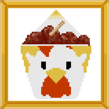 [ライト]→ドット絵しりとり→[鳥のから揚げ]