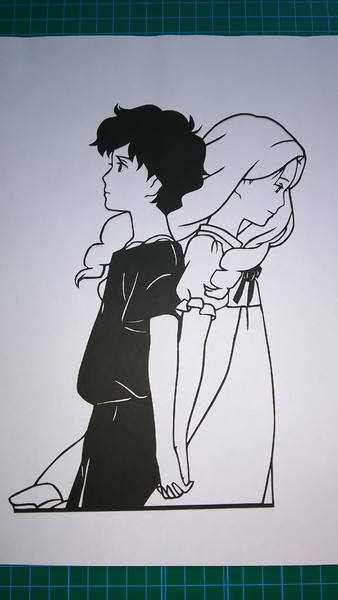切り絵 思い出のマーニー えのちゃん さんのイラスト ニコニコ静画 イラスト