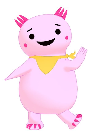 ウーパールーパーのゆるキャラ ルピータ配布 舞親p さんのイラスト ニコニコ静画 イラスト
