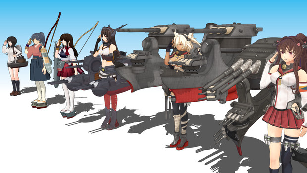 第参回艦これ観艦式 昼の部の様子 Hacra さんのイラスト ニコニコ静画 イラスト