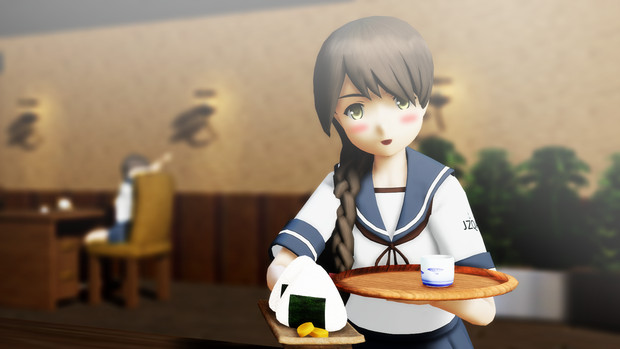 Mmd艦これ 浦波 Gm3 百式p さんのイラスト ニコニコ静画 イラスト