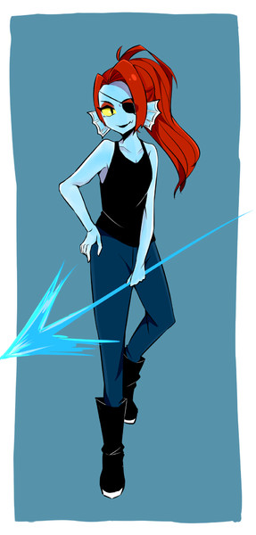 Undyne 凹み さんのイラスト ニコニコ静画 イラスト