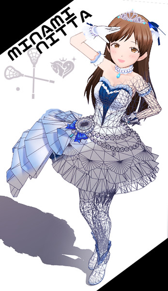 新田美波mmd 琥沙郎 536 さんのイラスト ニコニコ静画 イラスト