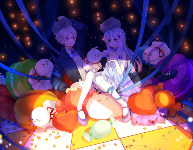 まふまふとチノ Miho さんのイラスト ニコニコ静画 イラスト