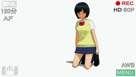 Mmd 女の子の撮影モーション 四つん這い編 Keitel さんのイラスト ニコニコ静画 イラスト
