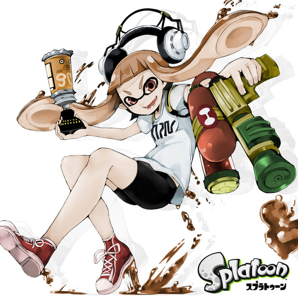 イカガール ニコニコ静画 イラスト