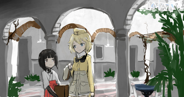 真美とライーサ3 Cab さんのイラスト ニコニコ静画 イラスト