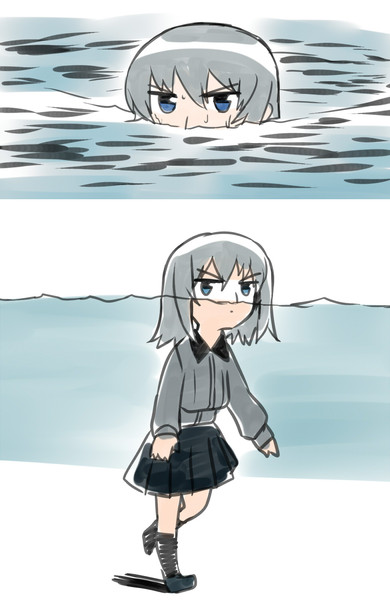 エリカ ワニを理解するにはワニの習性に倣うことが大事よ Blew Andwhite さんのイラスト ニコニコ静画 イラスト