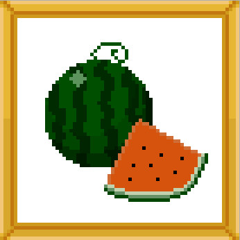 レンコンチップス ドット絵しりとり スイカ こんがり さんのイラスト ニコニコ静画 イラスト