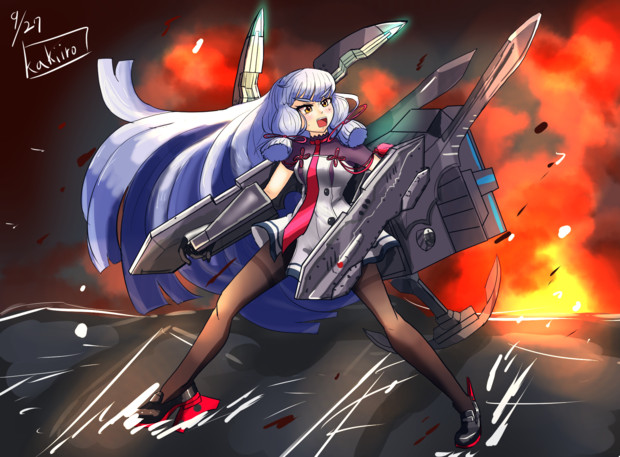 近接戦闘用叢雲 かきいろ さんのイラスト ニコニコ静画 イラスト