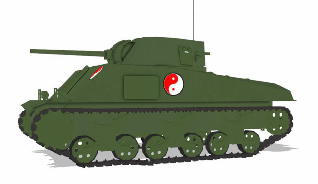 M4シャーマンモデル サス連動化改造 森の民やむぅ さんのイラスト ニコニコ静画 イラスト