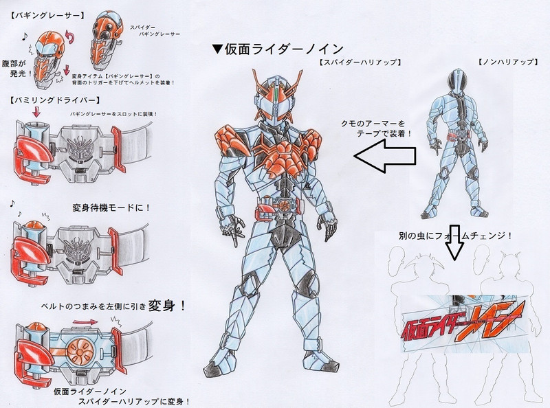 仮面ライダー Nicosub静画