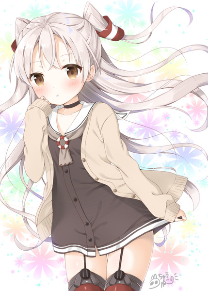 カーディガン天津風 うちゅうねこ さんのイラスト ニコニコ静画 イラスト