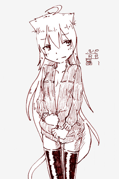 看板娘に裸ジャージさせようぜ とろ猫 さんのイラスト ニコニコ静画 イラスト