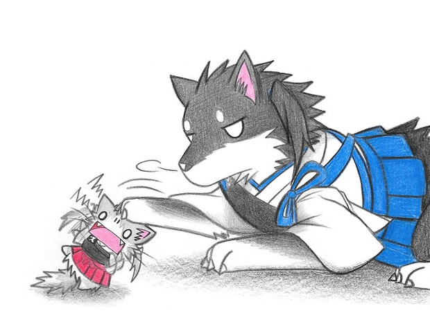加賀犬と瑞鶴子ネコ ダイナみてー さんのイラスト ニコニコ静画 イラスト