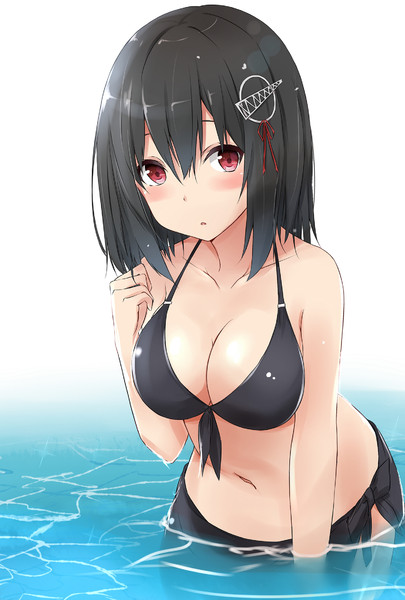 羽黒ビキニ 咲 サク さんのイラスト ニコニコ静画 イラスト