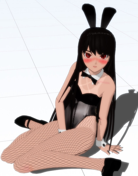 バニーちゃんその2 Mmdオリキャラ ｋａｋａｓｈｉｔｏｓｕｚｕｍｅ さんのイラスト ニコニコ静画 イラスト