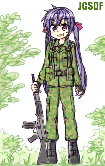リク09 自衛官くるみ 業務用ラー油 0ℓ さんのイラスト ニコニコ静画 イラスト