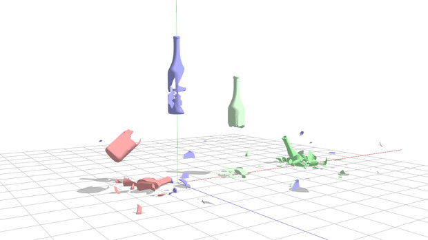 Mmdモデル配布 割れる瓶 フランソワ さんのイラスト ニコニコ静画 イラスト