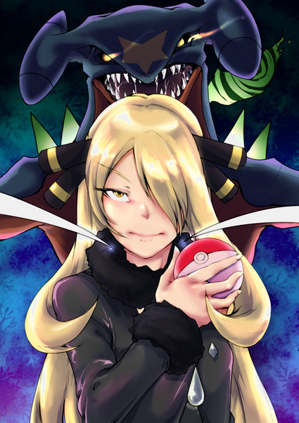 シロナと鮫と石 ポケモン だるとん さんのイラスト ニコニコ静画 イラスト