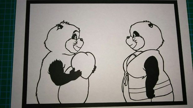 切り絵 平成狸合戦ぽんぽこ えのちゃん さんのイラスト ニコニコ静画 イラスト