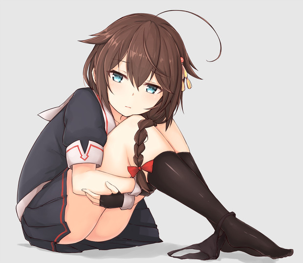 履いてない時雨 あずひら さんのイラスト ニコニコ静画 イラスト