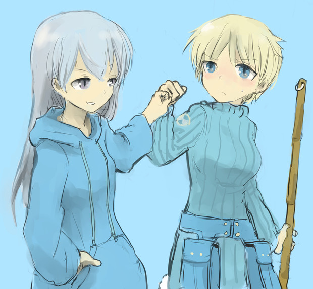 エイラとニパ Cab さんのイラスト ニコニコ静画 イラスト