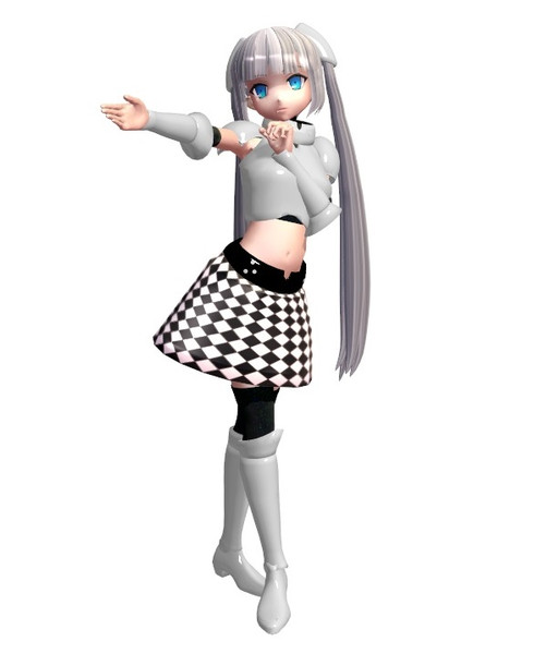 Mmd ミスモノクローム コミュ限配布 まめる さんのイラスト ニコニコ静画 イラスト