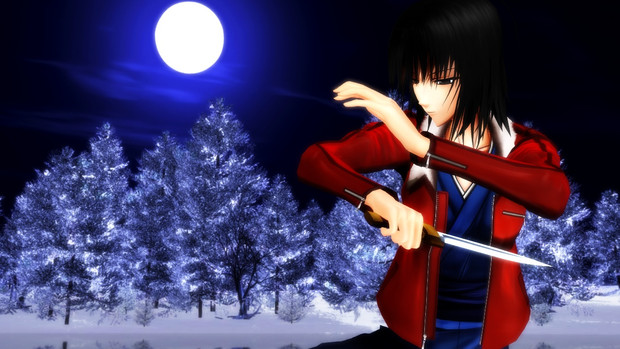 雪林両儀さん 空の境界mmd カトラス リトルジャックp さんのイラスト ニコニコ静画 イラスト