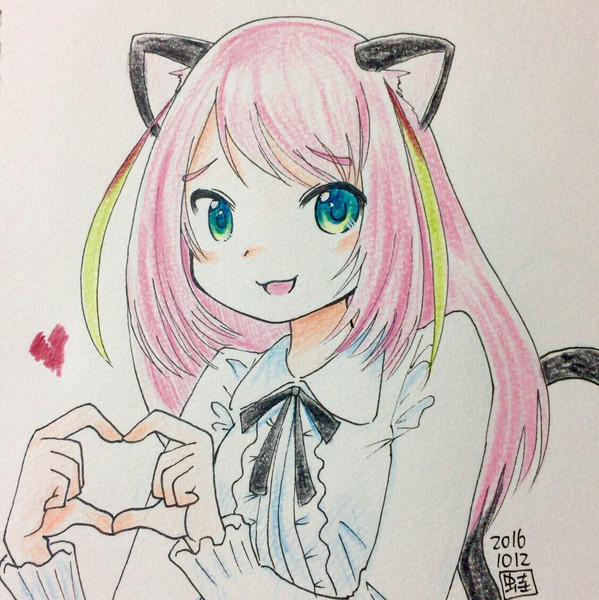 にゃーちゃん一周年 ぶちっ怒団 あおがえる さんのイラスト ニコニコ静画 イラスト