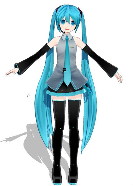 【MMDモデル】おかか式初音ミクver2更新です