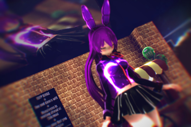 Mmd Fnaf Bonbonちゃん D Zel さんのイラスト ニコニコ静画 イラスト