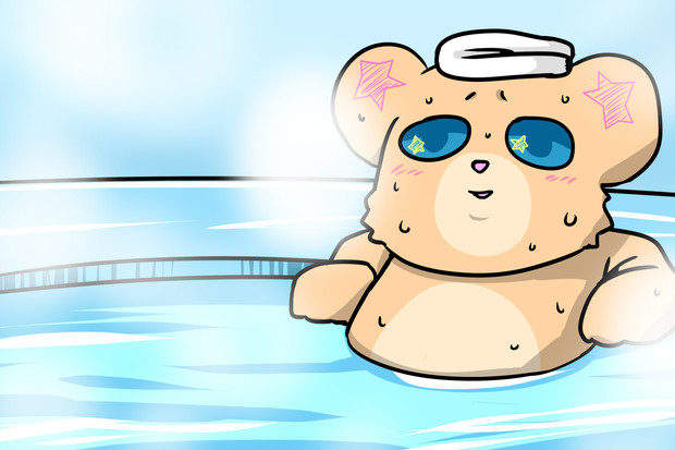 お風呂モフルン アービン 健全部部長 さんのイラスト ニコニコ静画 イラスト