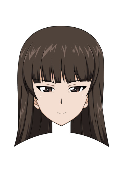 西住しほ お面 半澤1 さんのイラスト ニコニコ静画 イラスト