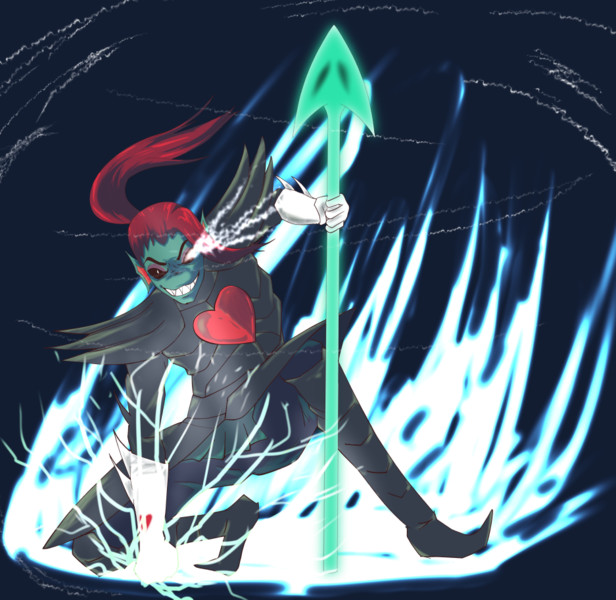 Undyne The Undying マチスモ藤井 さんのイラスト ニコニコ静画 イラスト