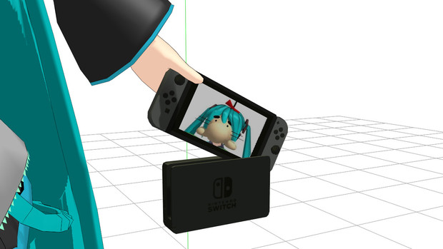 MMD用 MINTENDO SWITCH モデル 配布