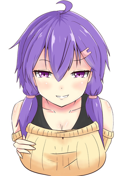 肩出しニットゆかりん Reg さんのイラスト ニコニコ静画 イラスト