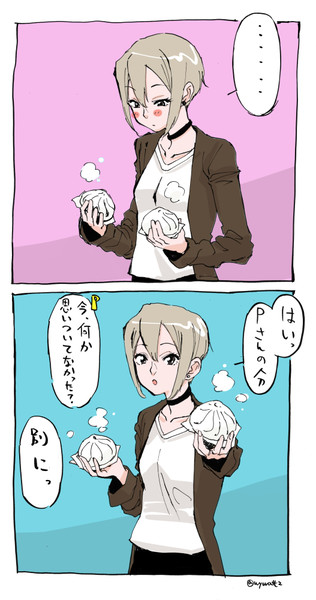 思いついた寒いギャグをそっと心の中でスルーする塩見周子 ワタヌキン さんのイラスト ニコニコ静画 イラスト