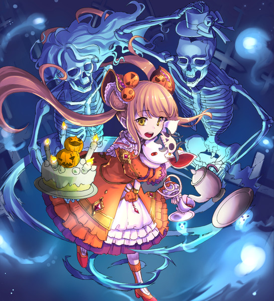 ハロウィンカラールナ Kisaragi さんのイラスト ニコニコ静画 イラスト