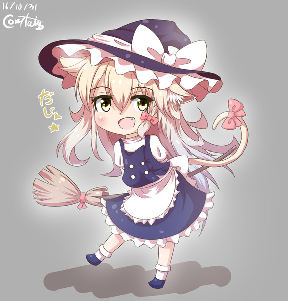 デフォルメねこみみ魔理沙ちゃん こーりー Coreytaiyo さんのイラスト ニコニコ静画 イラスト