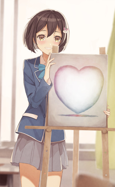 ワタシ色のキャンバスを ﾄｩﾙ さんのイラスト ニコニコ静画 イラスト