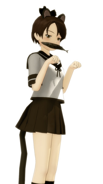 Mmd艦これ 猫敷波 たすく 蒼き新星 さんのイラスト ニコニコ静画 イラスト