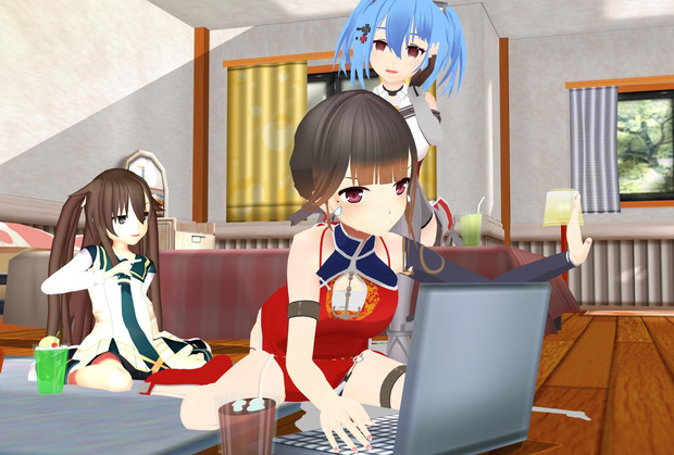 戦艦少女 戦艦少女r りぼんp さんのイラスト ニコニコ静画 イラスト