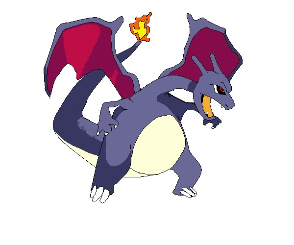 色違いリザードン 入手方法 ポケモン 色紙ART リザードン 箔押し