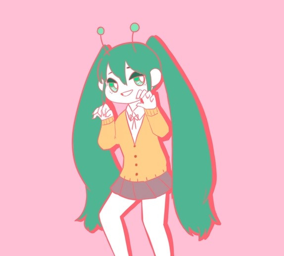 ミクでエイリアンエイリアン ネかせ さんのイラスト ニコニコ静画 イラスト